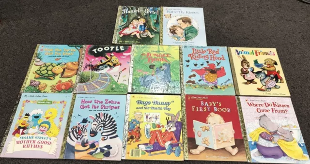 Little Golden Books Bulk X12