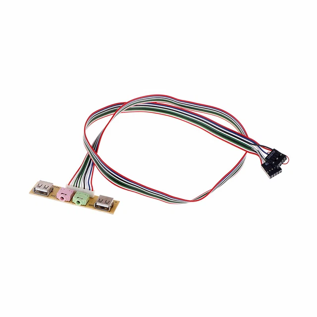 Porta USB 2.0 + Audio Frontale Per PC: Sostituisci Il Pannello Rotto