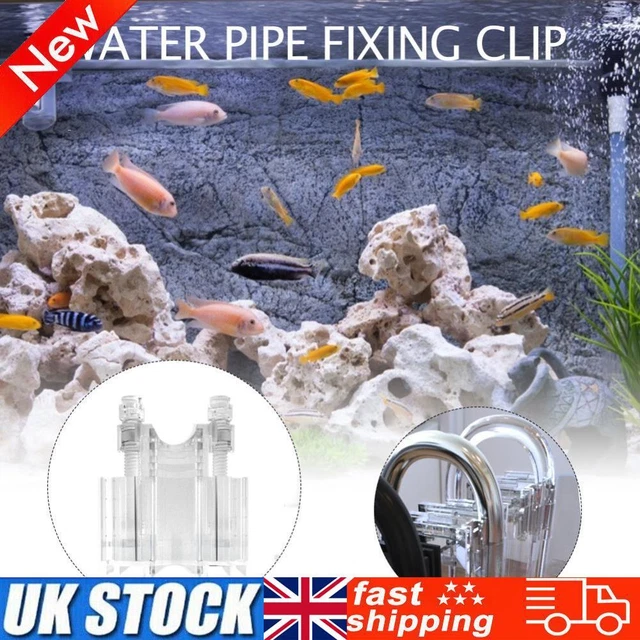 AQUARIUM INFLOW OUTFLOW Hose Tube Fish Tank Fresh Water Pipe Holder (B ...