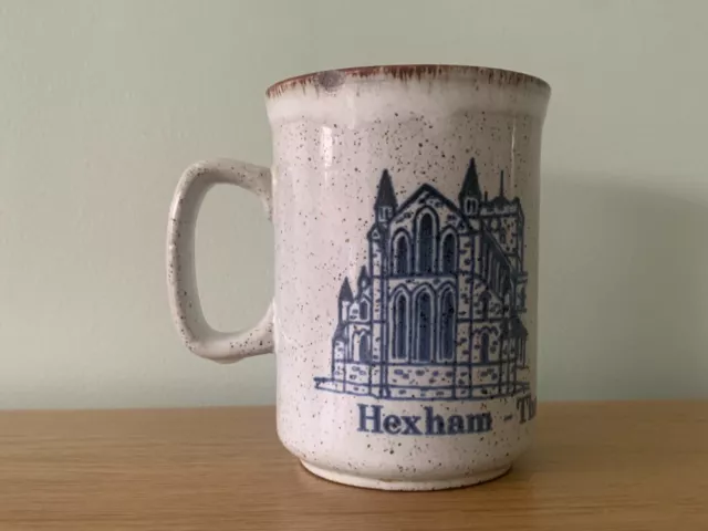 Dunoon Ceramics - Vintage Hexham Abbey Mug - Stoneware - Made in Scotland