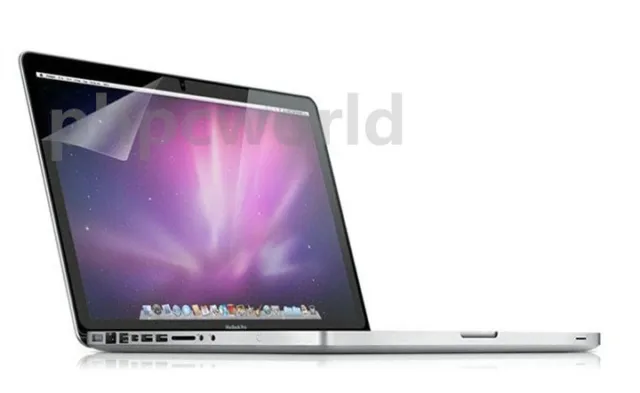 Crystal Clear Hard Case Full Cover for Apple MacBook Air 11"/13"/15"+Screen Skin 2