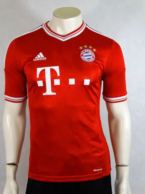 Bayern Munich Home Football Shirt Jersey Trikot 2013 - 2014 Adidas S