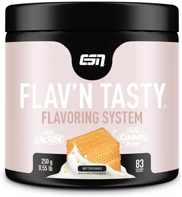 ESN Flavn Tasty 250g 71,60€/kg chunky designer flavor powder