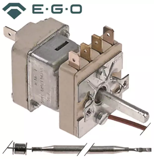 EGO 55.19639.020, 55.10633.800 Thermostat für Fritteuse Mareno FQE41, FQE41L