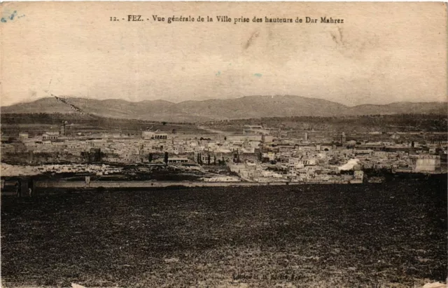 CPA AK FEZ - General view of the city MOROCCO (796392)