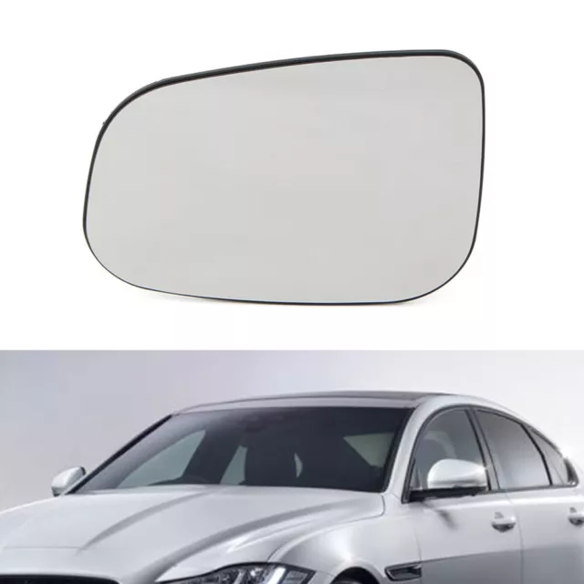 For Jaguar Vanden Plas XF XJ XJ8 XK XE I-PACE 1x Left Mirror Glass C2Z31946