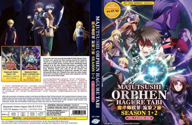 Majutsushi Orphen Hagure Tabi: Kimluck-hen - Sorcerous Stabber Orphen:  Battle of Kimluck, Majutsushi Orphen Hagure Tabi 2 - Animes Online