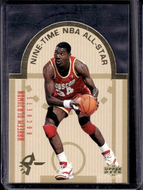 1994-95 UPPER DECK SP Hakeem Olajuwon NBA All-Star #W6 Rockets EUR 0,92 ...