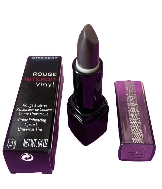 GIVENCHY ROUGE INTERDIT Vinyl Colour Enhancing Lipstick 16 Noir Revelateur 1.3g 6.95 PicClick UK