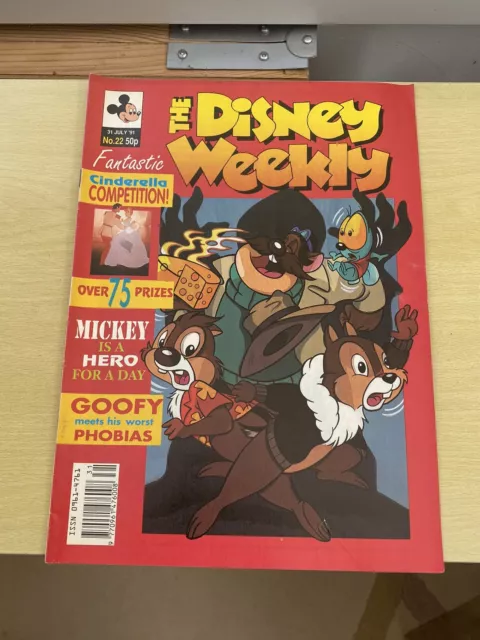 The Disney Weekly Comic #22 - Mickey Mouse, Donald Duck with Free Classic Poster