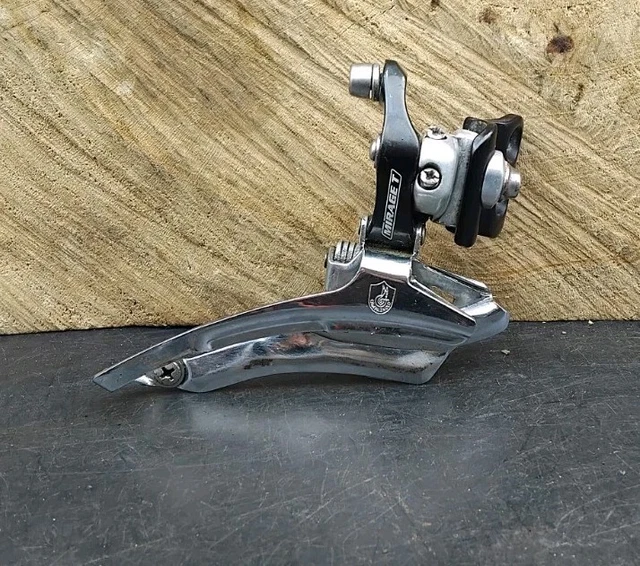 Dérailleur Avant Campagnolo Mirage T Triple - 10 Vitesses - Tirage Bas - Noir - Occasion