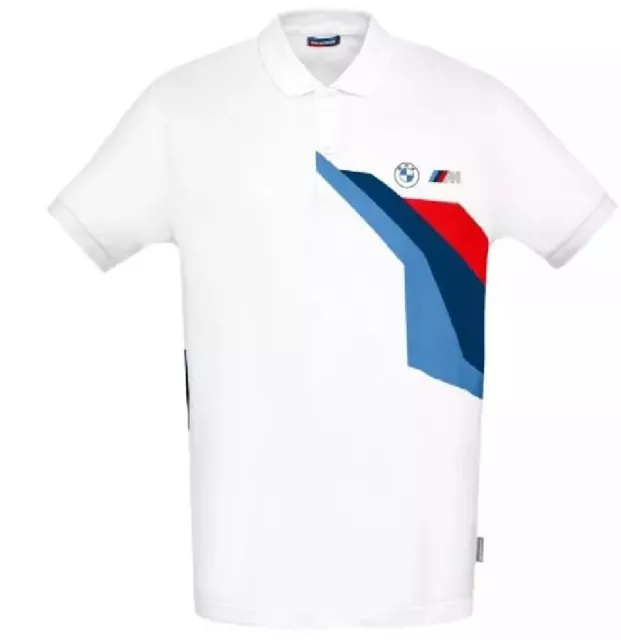 BMW M Performance Motorsport Poloshirt Herren Weiß