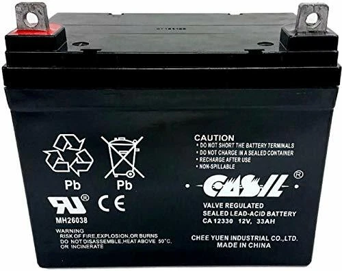 CASIL 12v 33ah for 35ah Best Power Ferrups FE4.3KVA FE 4.3KVA UPS Battery Best