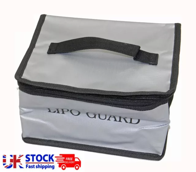 HRB Lipo Battery Safe Bag Guard Fireproof Explosionproof for Charge & Storage