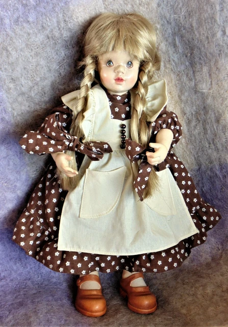 VINTAGE SARAH KAY Jointed Wooden Doll Anri Wood Carvings
