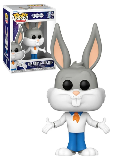 Figurine Funko Pop! Bugs Bunny En Fred - Looney Tunes, Vinyle, 9.5cm, Collection