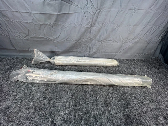Lote De Paraguas Larson Reflectasol-Hexadecimal Blanco Suave 38"" + 36"" De Lote Nuevo