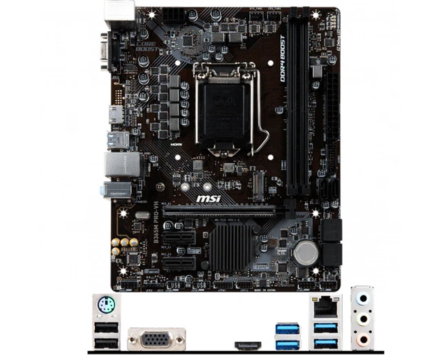 MSI B365M PROVH Motherboard Intel B365 2*DDR4 LGA1151 Micro ATX USB2.0