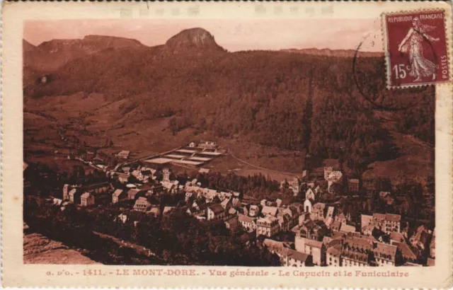 CPA Mont Dore Le Lac de Guery et la Chaine du Sancy (1234836)