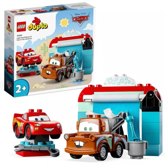 Lego Duplo Disney - Divertimento all’autolavaggio con Saetta McQueen e Cricchett