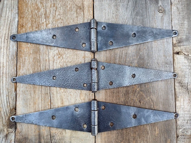 Antique Strap Hinges Lot of 3  Large Hinge for Barn Stall Gate or Door 21" C1900