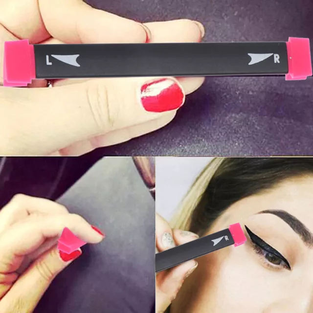 2 Size Stamps Eyeliner Tool Makeup Wing Style Cat Eye Women Cosmetic Beauty T_ID 2