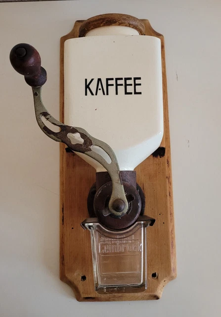 alte Wand Kaffeemühle, Art Decò Leinbrock`s