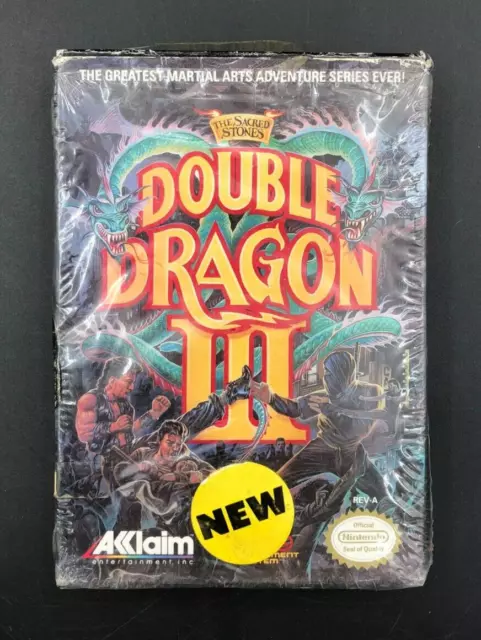 Double Dragon III: The Sacred Stones (Nintendo Entertainment System) w/ Box