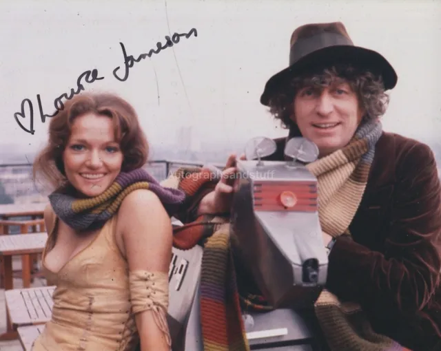 Louise Jameson Hand Signed 8x10 Photo, Autograph, Doctor Who, Dr Who Leela (C)