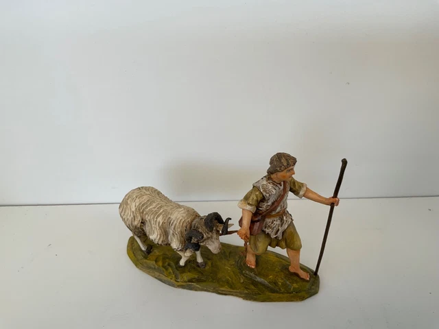 Krippenfigur Holz geschnitzt