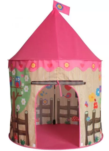 Kids  Play tent Playhouse Pop Up Castle Princess Indoor Outdoor Girls Boys Gift
