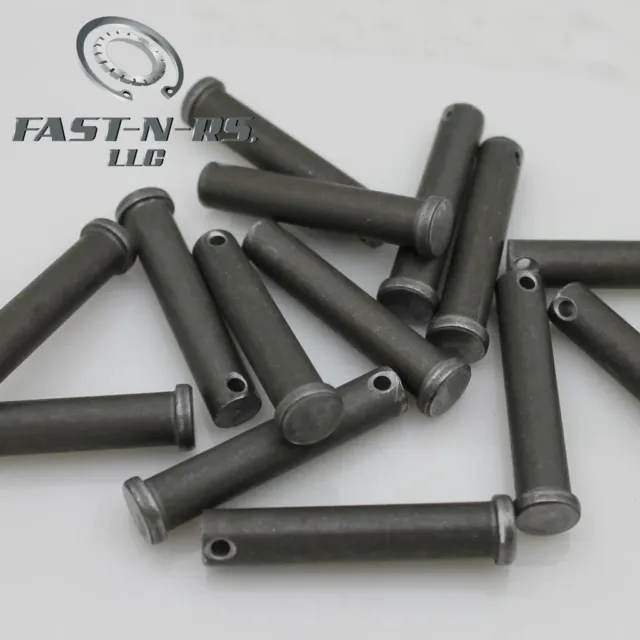 CLEVIS PIN PLAIN FINISH from 3/16 x 5/8 to 5/8 x 1-3/4