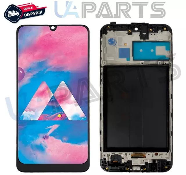 Pour Samsung Galaxy M21 Écran Tactile LCD OLED Assemblage de l'Affichage + Cadre