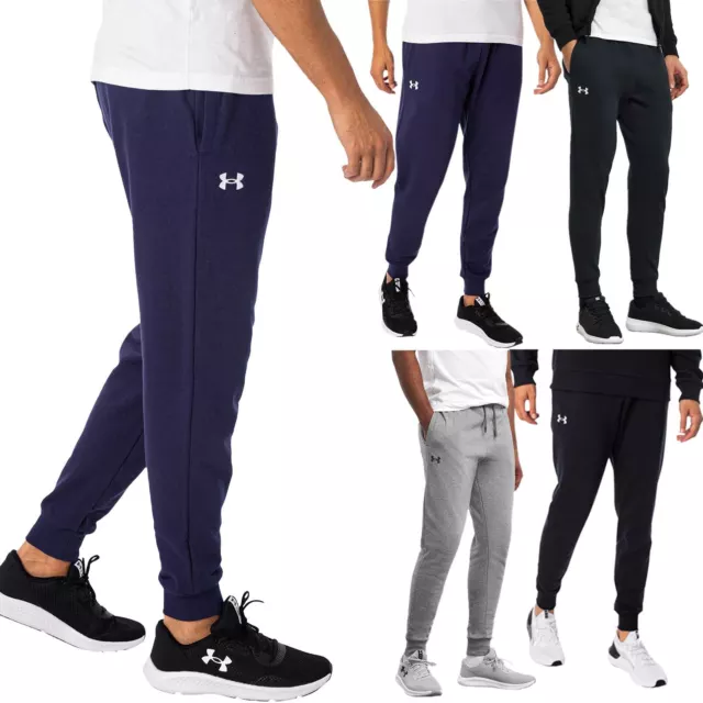 Under Armour Mens Jogging Fleece Slim Athletic Joggers Bottoms Gym Sweatpant