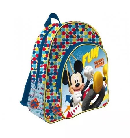 Mochila infantil para niños de mickey mouse, bolso escolar Disney Junior, bolsa