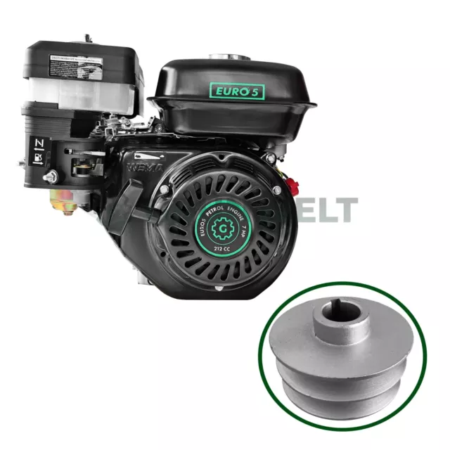 Grünwelt GW170-Q 7 PS 212cm³ EURO 5 4-Takt Benzinmotor Austauschmotor Standmotor