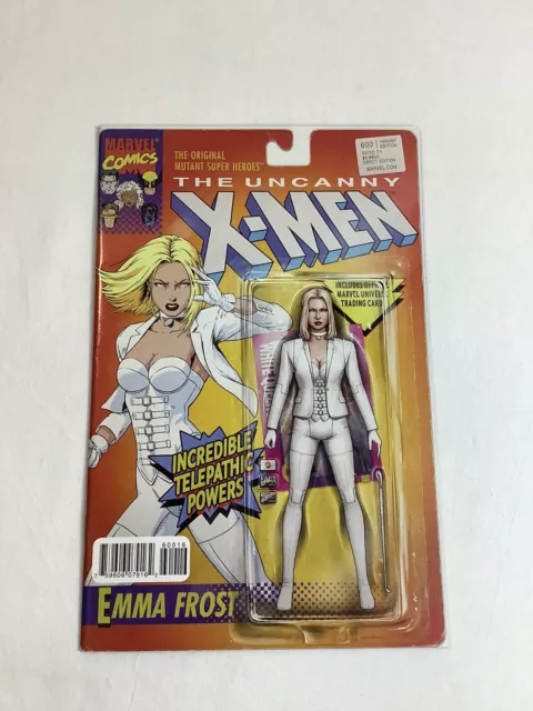 Uncanny X-Men #600 Christopher Emma Frost Action Figure Cover 2016