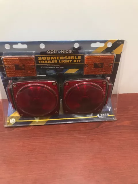 Optronics TL5RK Submersible Under 80" Trailer Light Kit Taillights with Harness