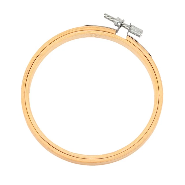 Cerceaux de broderie, petits anneaux de cerceau de point de croix de cercle de cercle de broderie pour la couture d'artisanat d'art(3