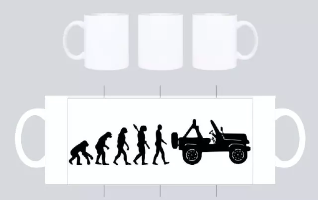 " evolution - wrangler   " tea/coffee mug off road 4x4