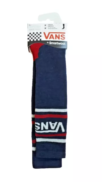 VANS by Smartwool PhD Slopestyle Medium Cushion Unisex Socks Blue Multi ( M )