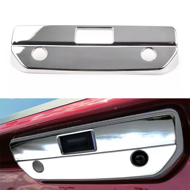 For Chevrolet Silverado 1500 2019 2020 Chrome Rear Back Door Handle Cover Trim