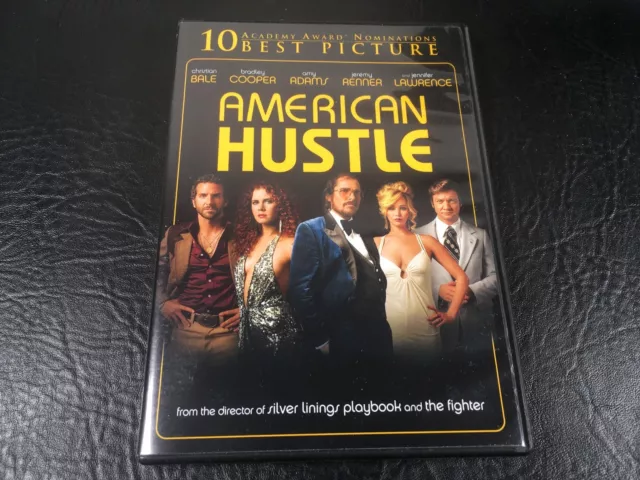 American Hustle (DVD, 2014, Includes Digital Copy UltraViolet)