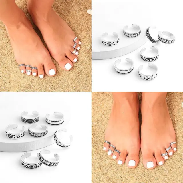 Pure Silver Toe Ring, Women's Fashion, Jewelry & Organisers, Body Jewelry  on Carousell