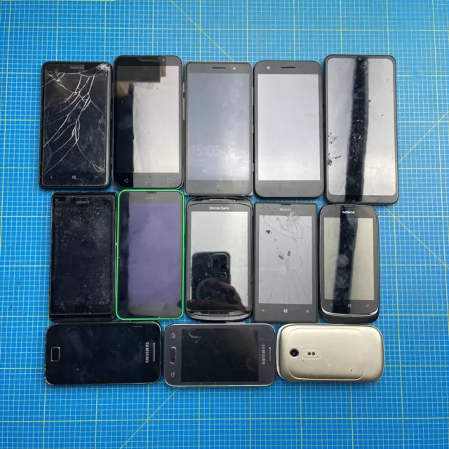 13x Samsung Nokia Joblot Spares Repairs Damaged Faulty