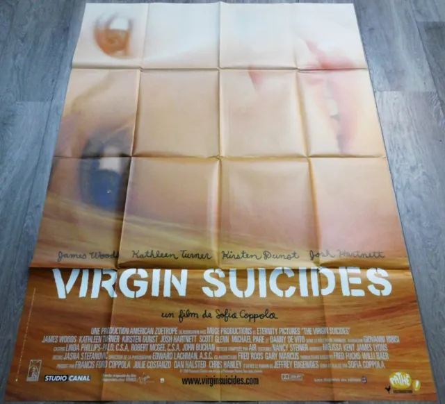 The Virgin Suicides French Movie Poster Original 47/63 1999 Sofia Coppola Dunst