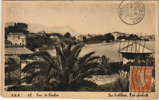 CPA LES SABLETTES Vue Generale - Environs de Toulon (1112913)