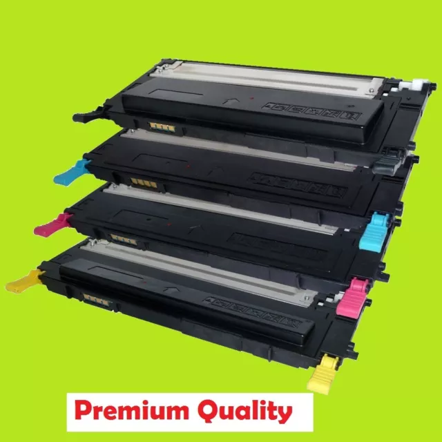 4PK Toner Cartridge CLT-407S for Samsung CLP-320,CLP-325,CLX-3180,CLX-3185