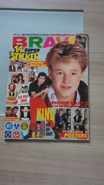Bravo 13 von 1985 Depeche Mode Thomas Anders Modern Talking Die Ärzte Billy Idol