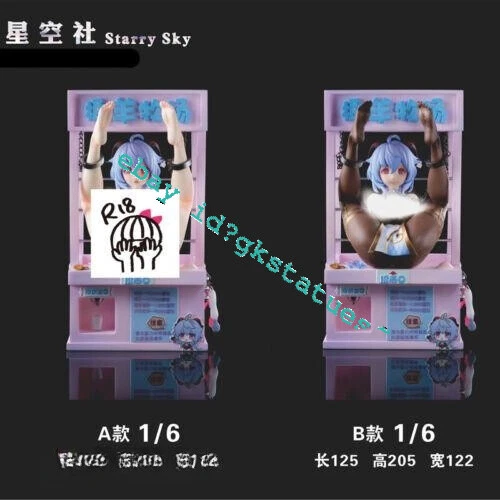 KIT FIGURINE EN résine modèle non peint imprimé en 3D Genshin Impact